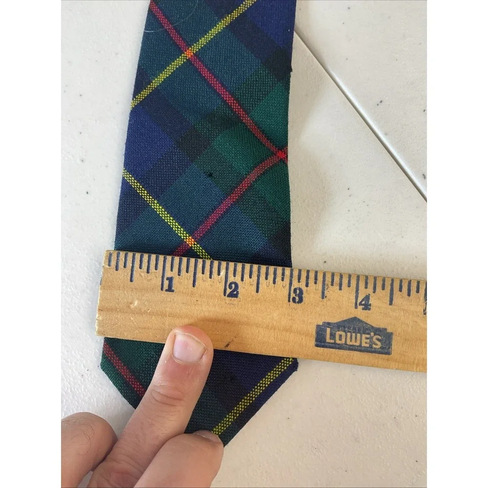 MacCleaod Clan Scotland Wool Clan‎ Tartan Tie Scottish Traditional